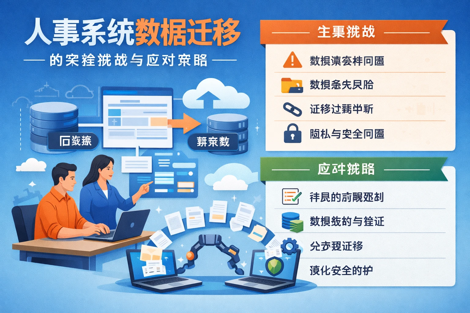 人事系统数据迁移的关键挑战与应对策略