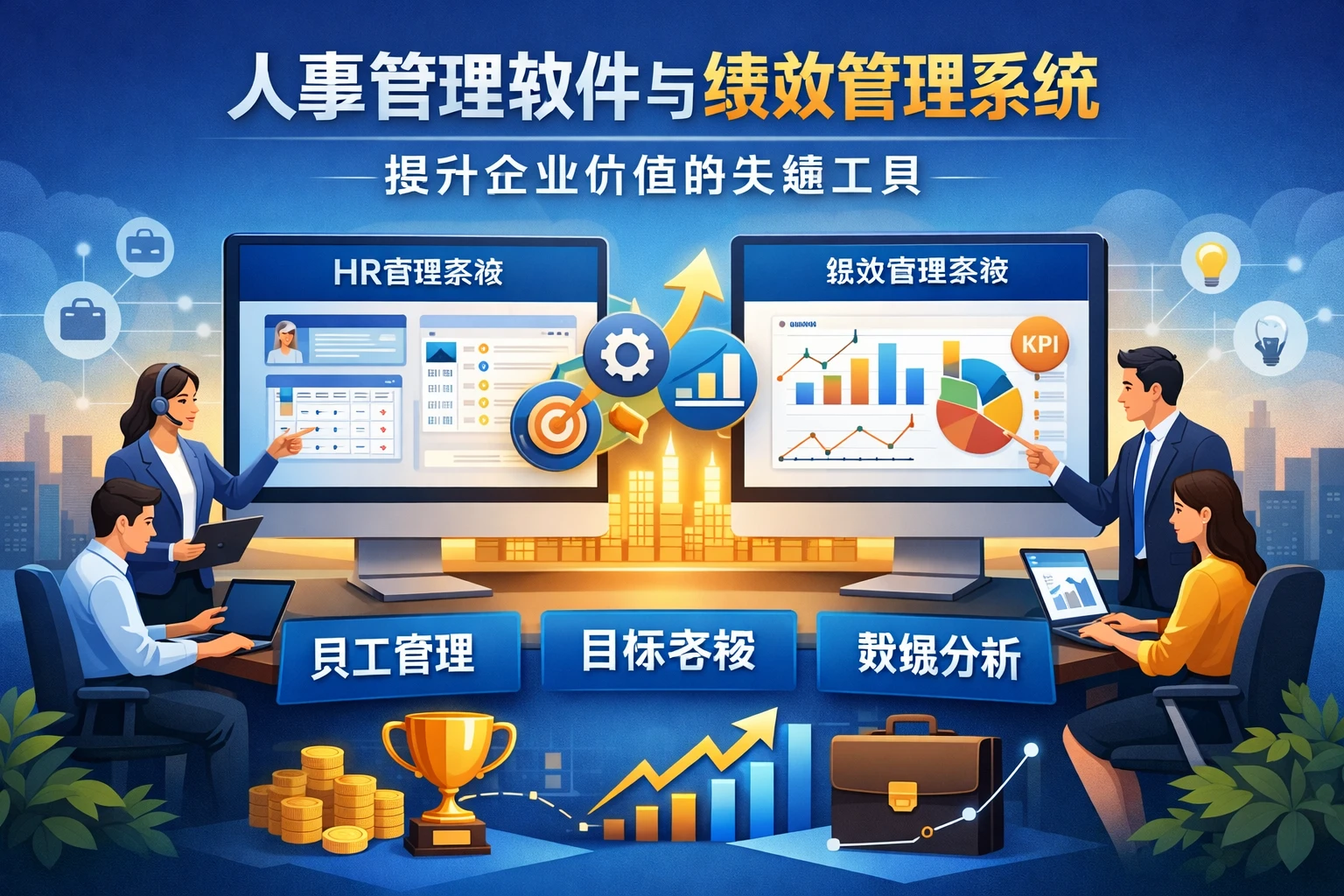 人事管理软件与绩效管理系统：提升企业价值的关键工具