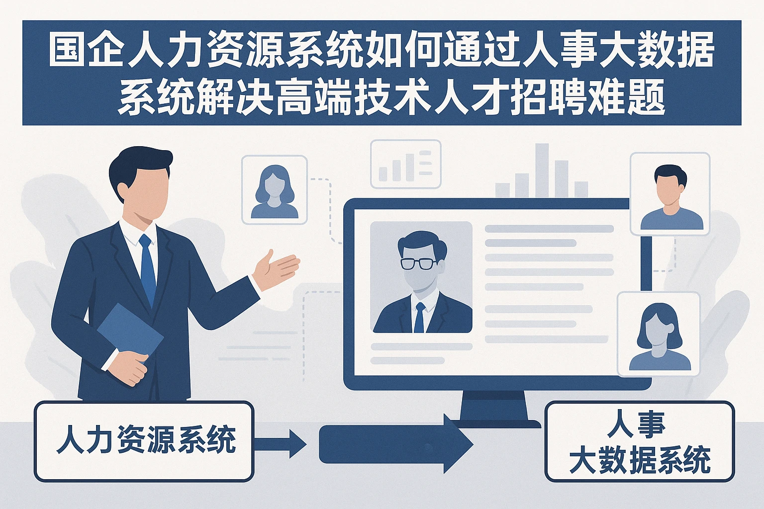 国企人力资源系统如何通过人事大数据系统解决高端技术人才招聘难题