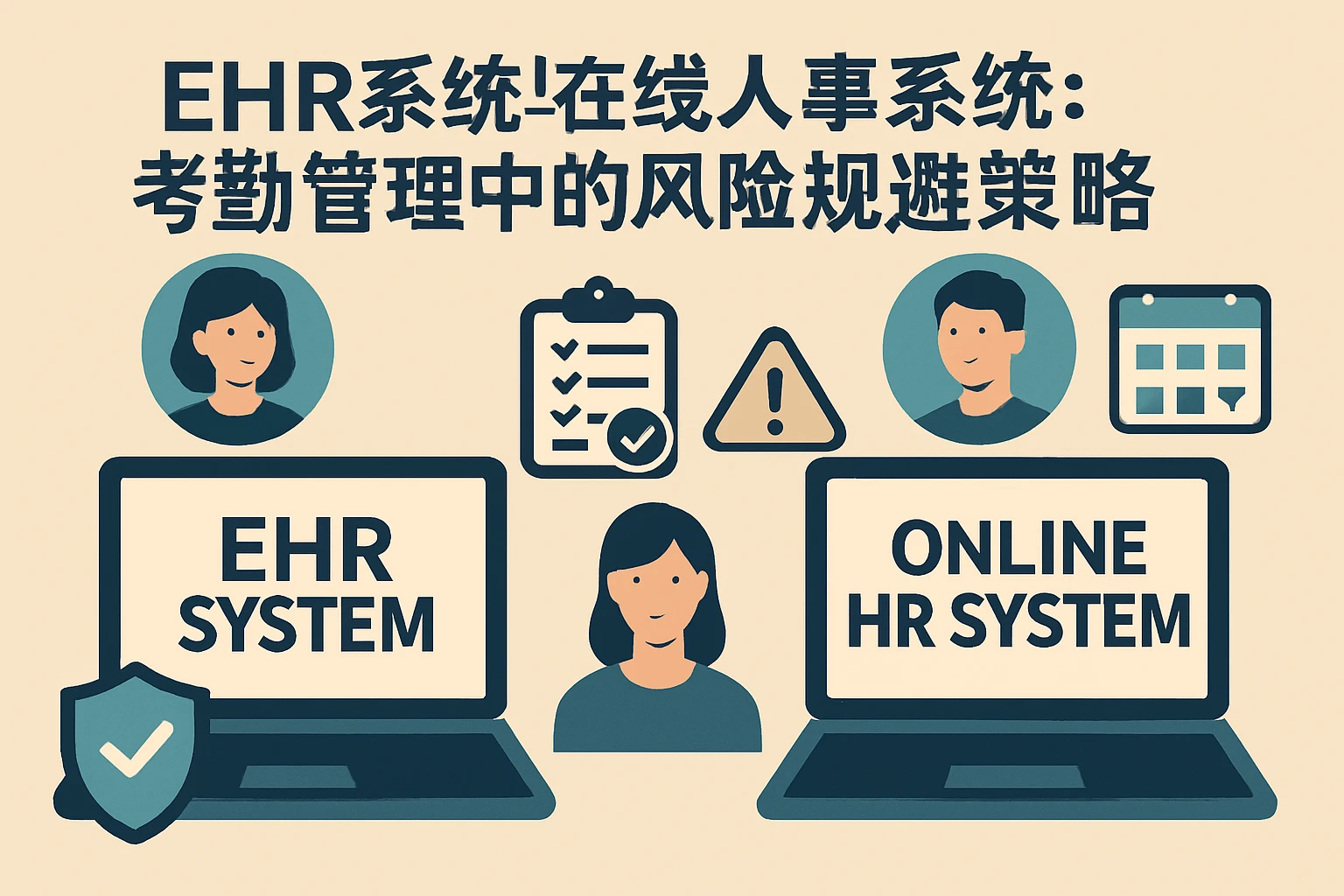 EHR系统与在线人事系统：考勤管理中的风险规避策略