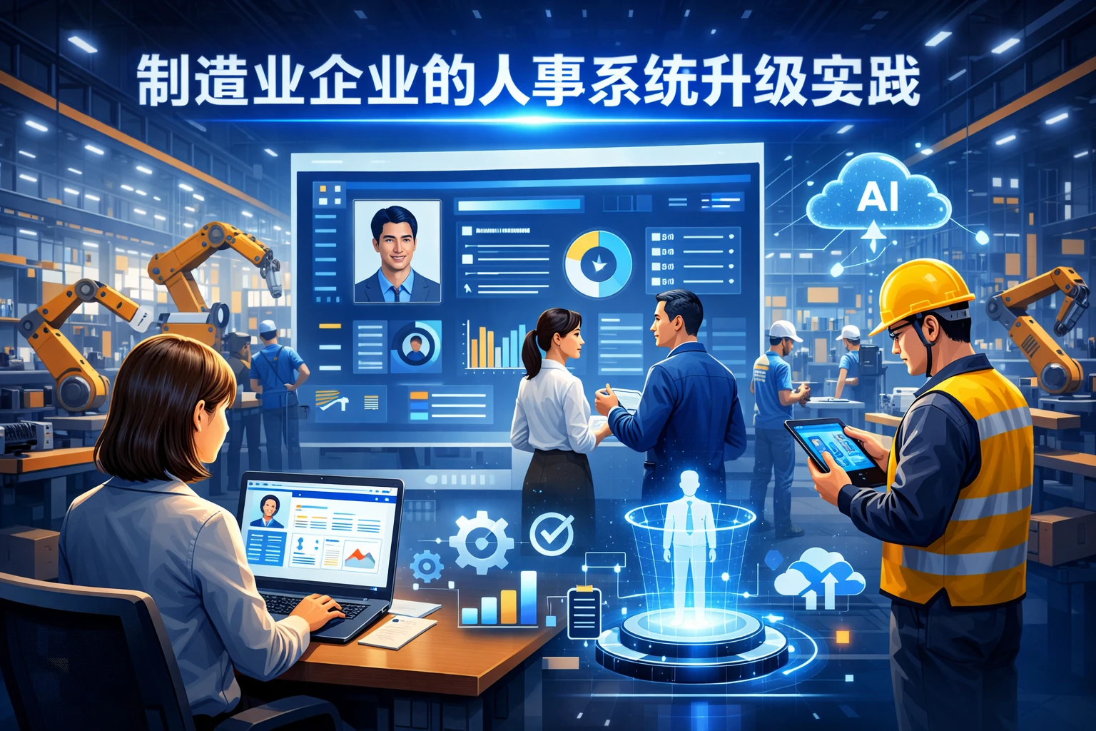 制造业企业的人事系统升级实践