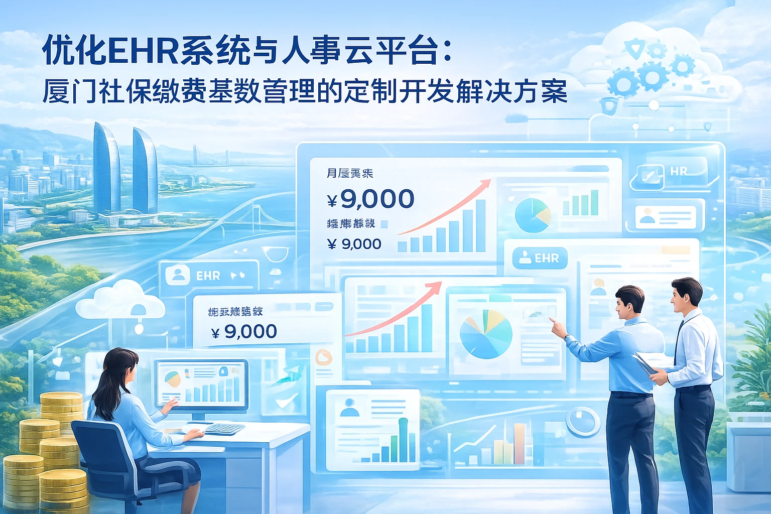 优化EHR系统与人事云平台：厦门社保缴费基数管理的定制开发解决方案