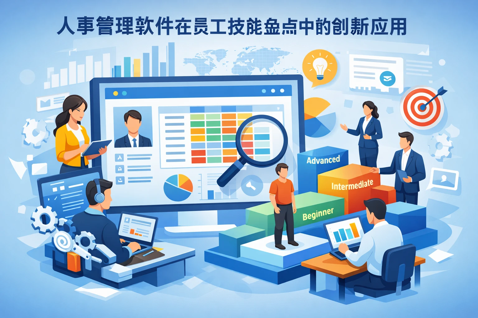 人事管理软件在员工技能盘点中的创新应用