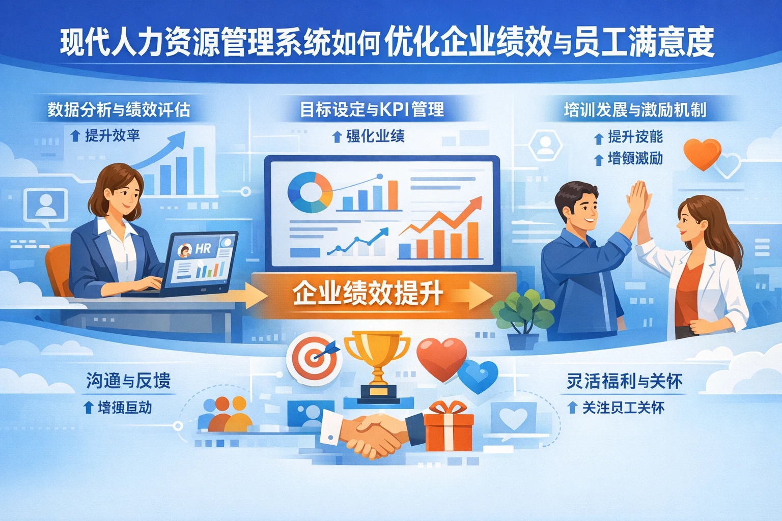 现代人力资源管理系统如何优化企业绩效与员工满意度