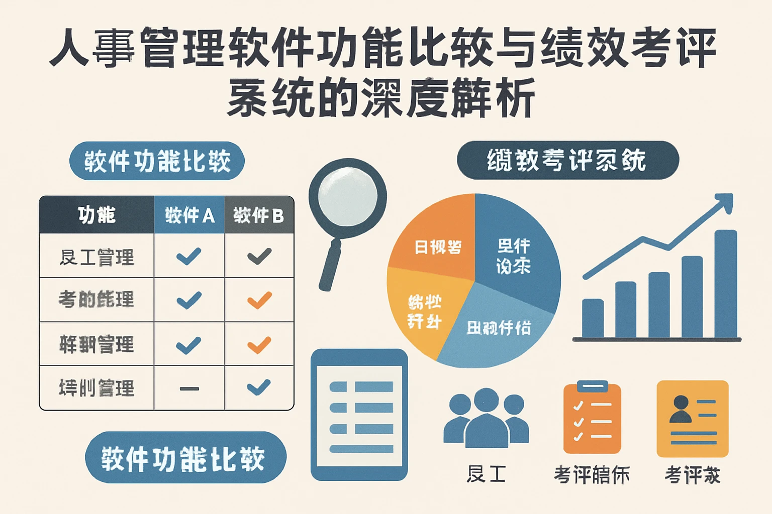人事管理软件功能比较与绩效考评系统的深度解析