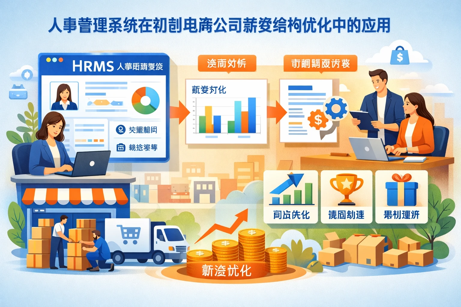 人事管理系统在初创电商公司薪资结构优化中的应用