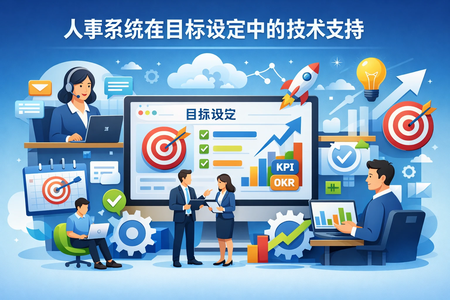 人事系统在目标设定中的技术支持