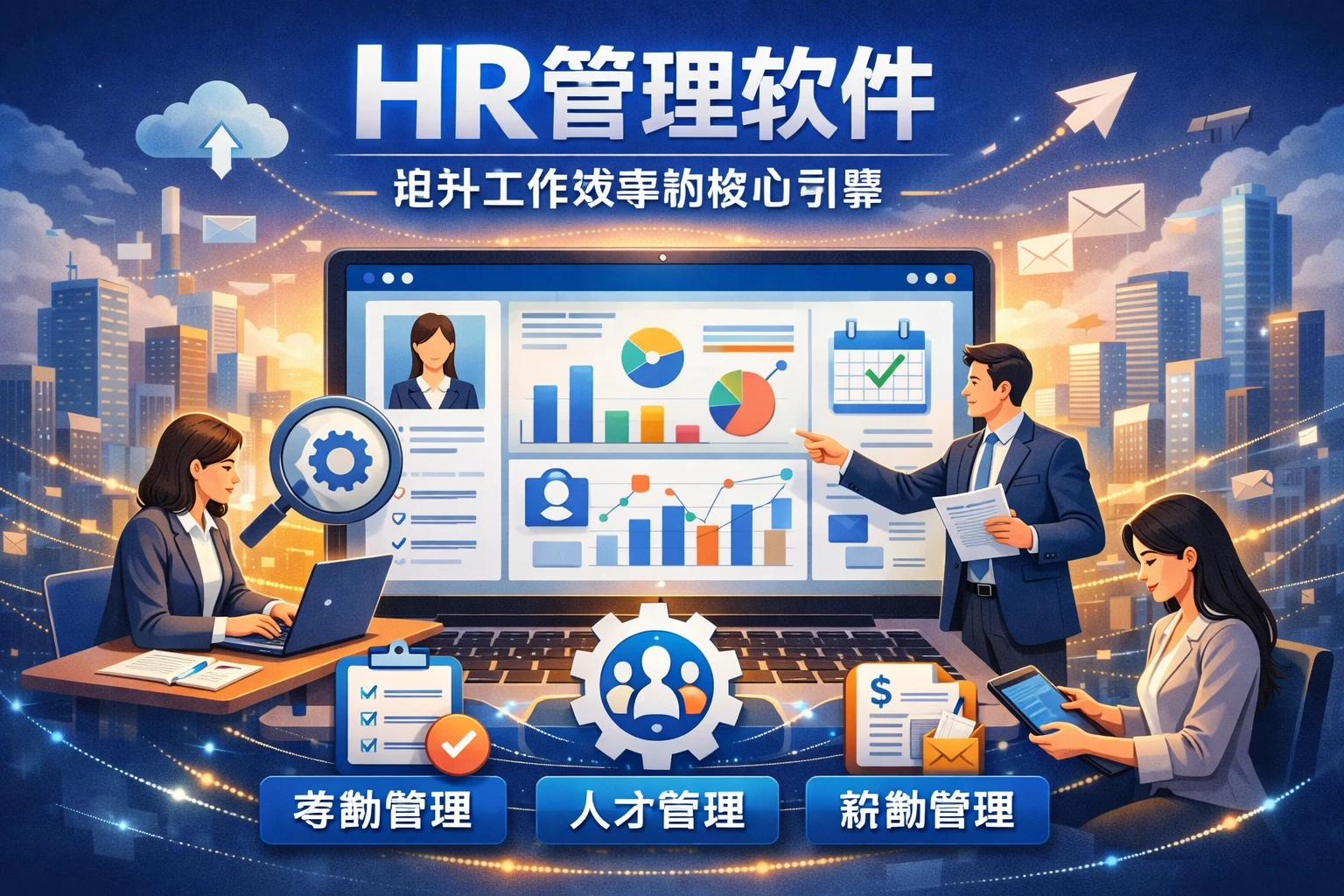 HR管理软件：提升工作效率的核心引擎