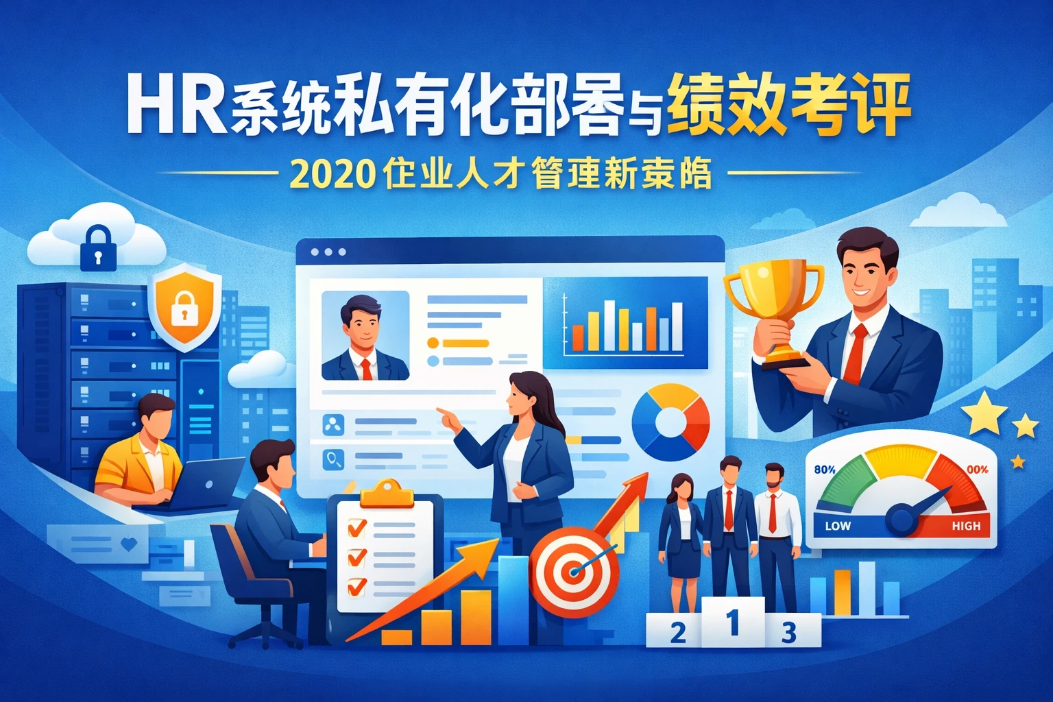 HR系统私有化部署与绩效考评:2020企业人才管理新策略