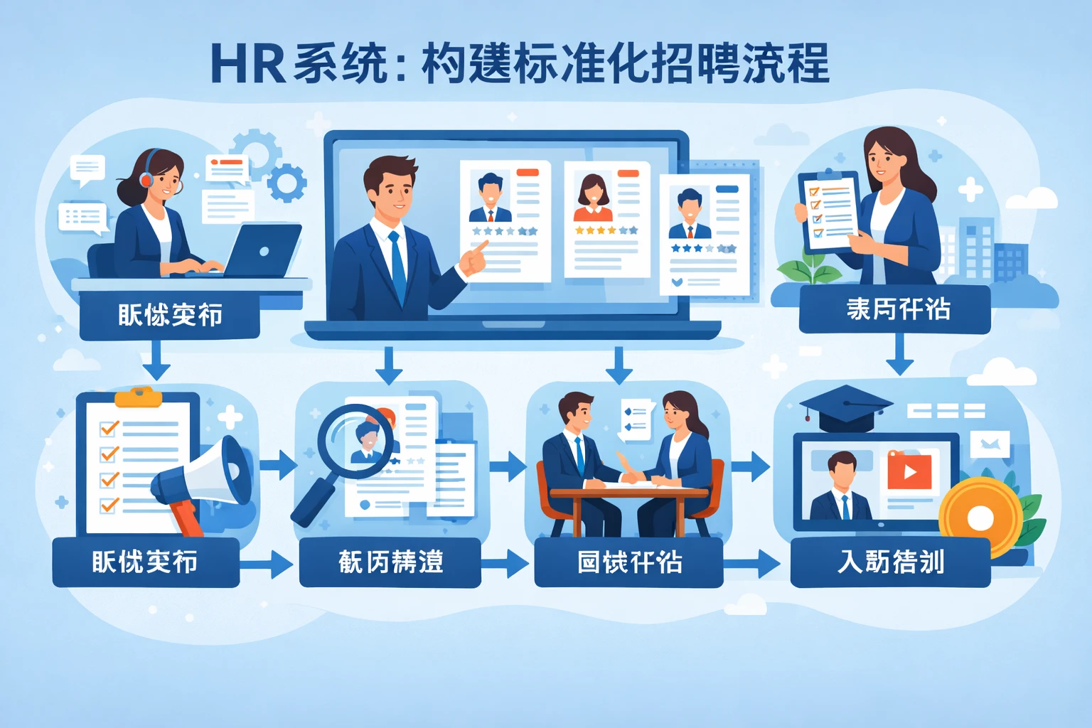 HR系统：构建标准化招聘流程