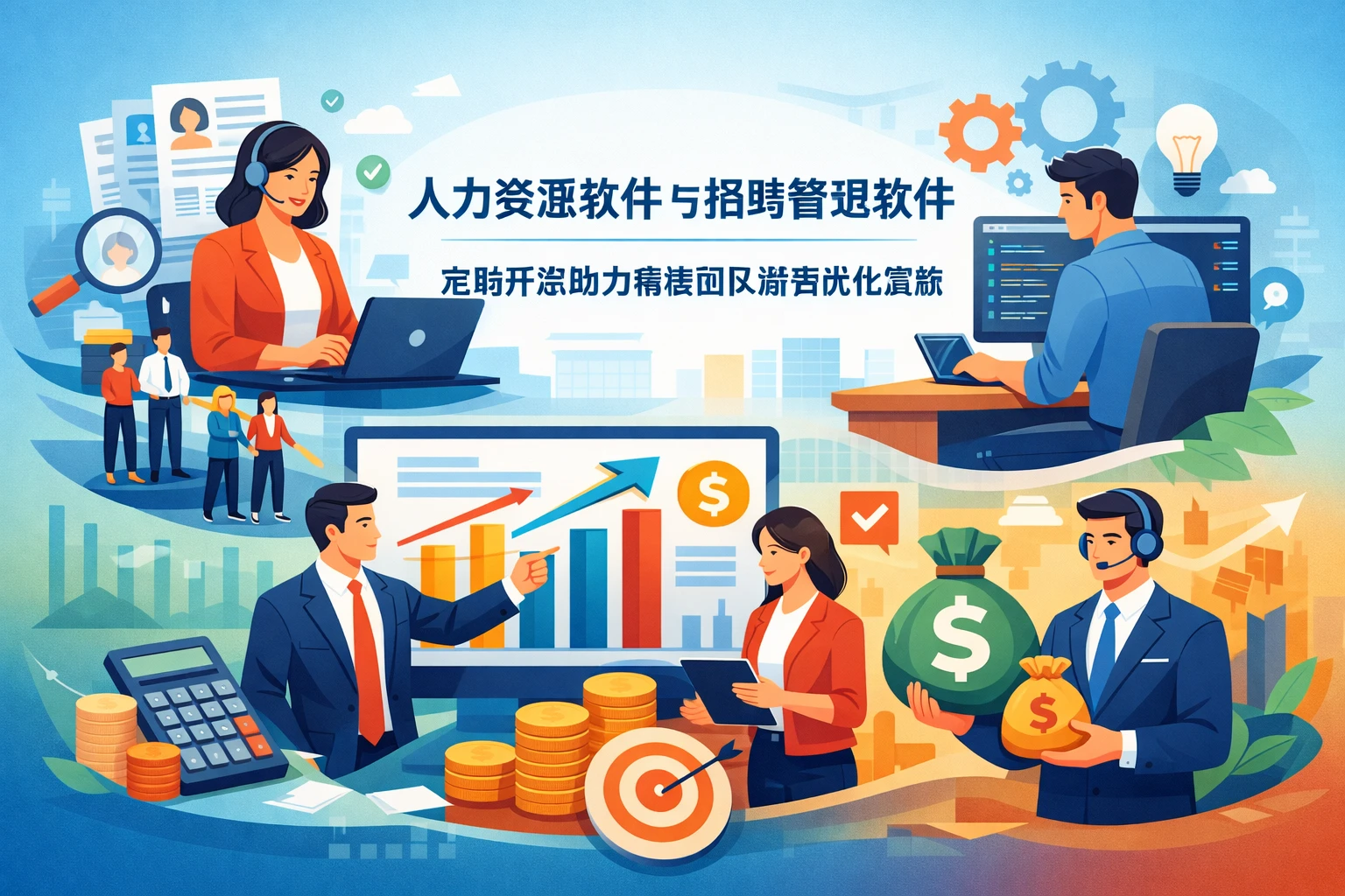 人力资源软件与招聘管理软件：定制开发助力销售团队薪资优化策略