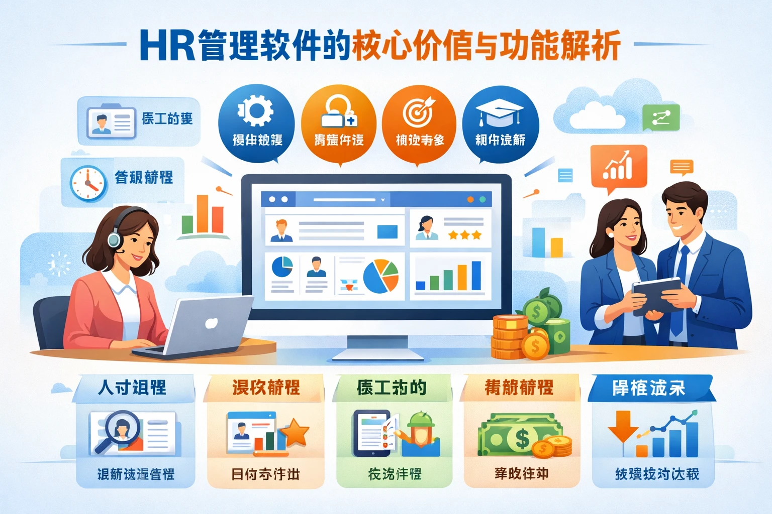 HR管理软件的核心价值与功能解析