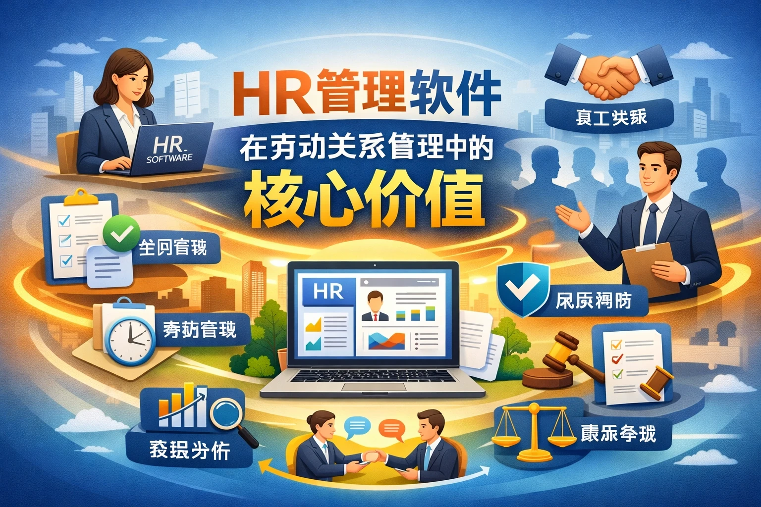 HR管理软件在劳动关系管理中的核心价值