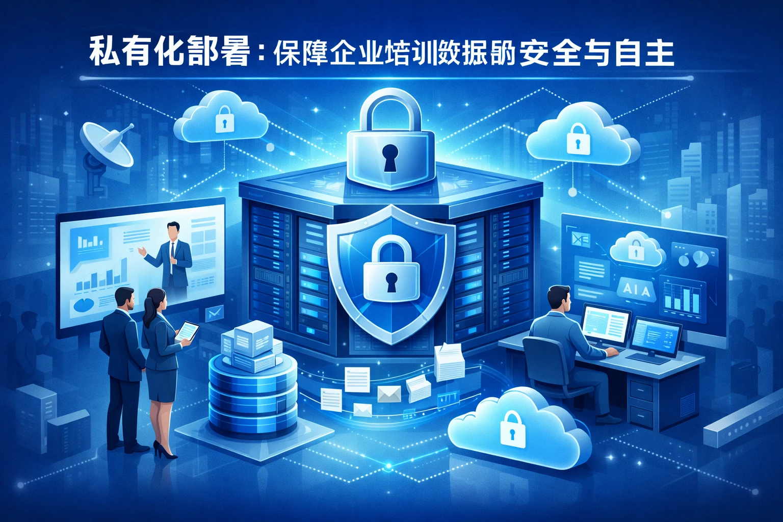 私有化部署：保障企业培训数据的安全与自主