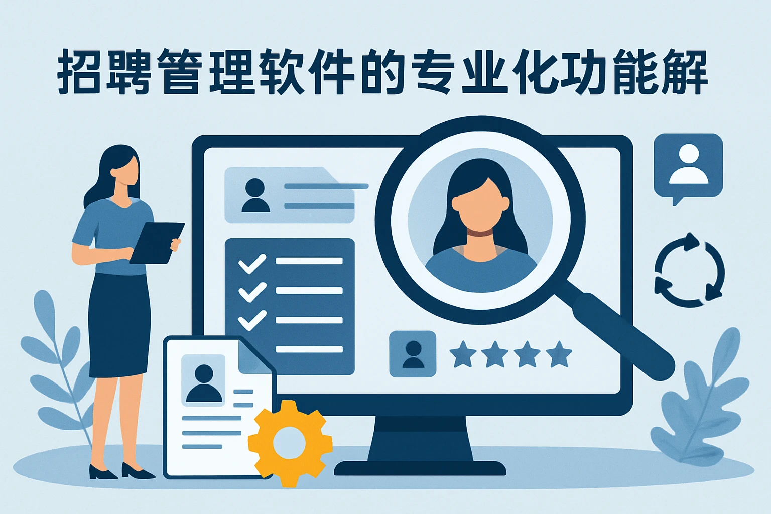 招聘管理软件的专业化功能解析