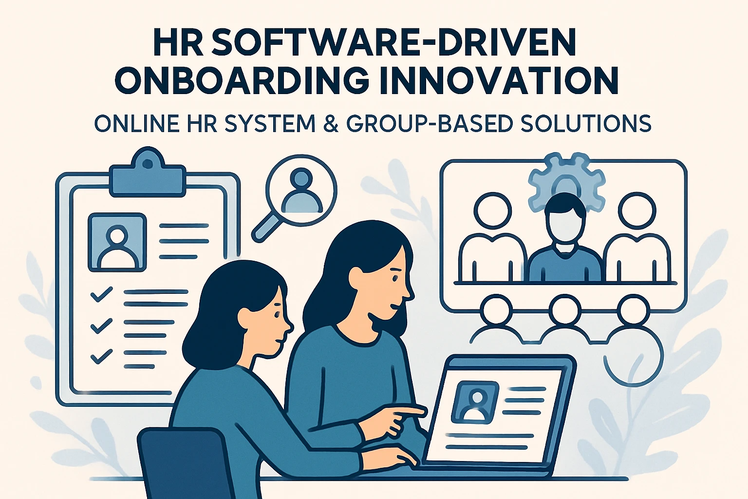 人力资源软件驱动的入职引导革新：在线人事系统与集团型解决方案
