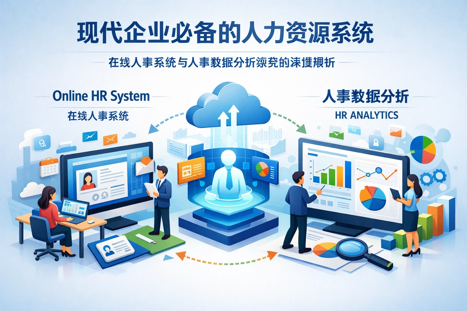 现代企业必备的人力资源系统：在线人事系统与人事数据分析系统的深度解析