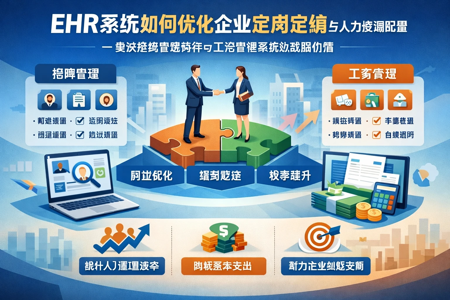 EHR系统如何优化企业定岗定编与人力资源配置——集成招聘管理软件与工资管理系统的战略价值