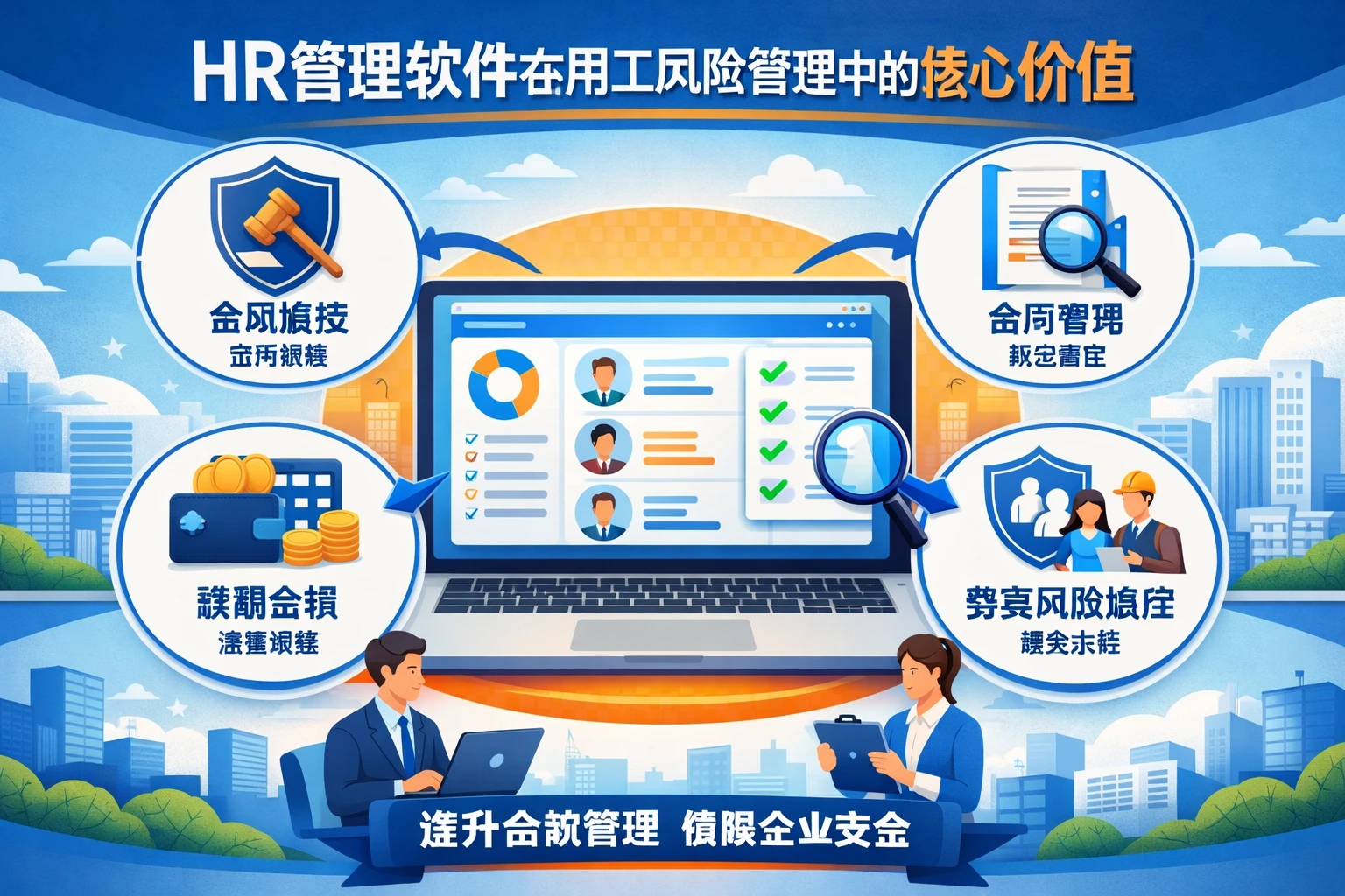 HR管理软件在用工风险管理中的核心价值