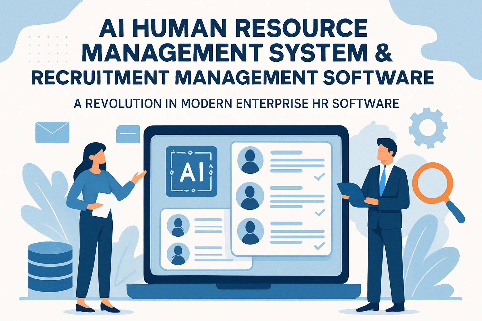 AI人事管理系统与招聘管理软件：现代企业人力资源软件的革命