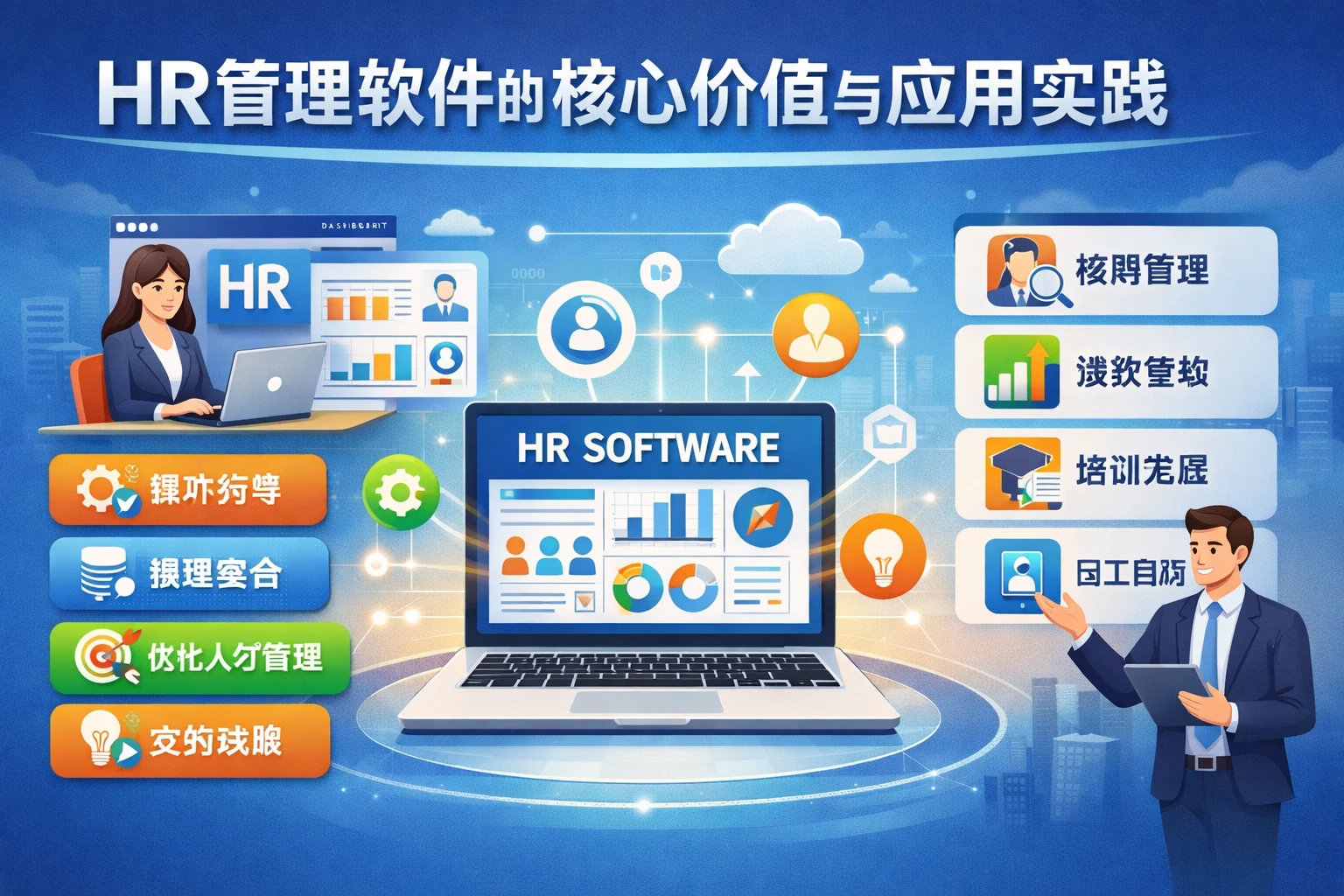 HR管理软件的核心价值与应用实践
