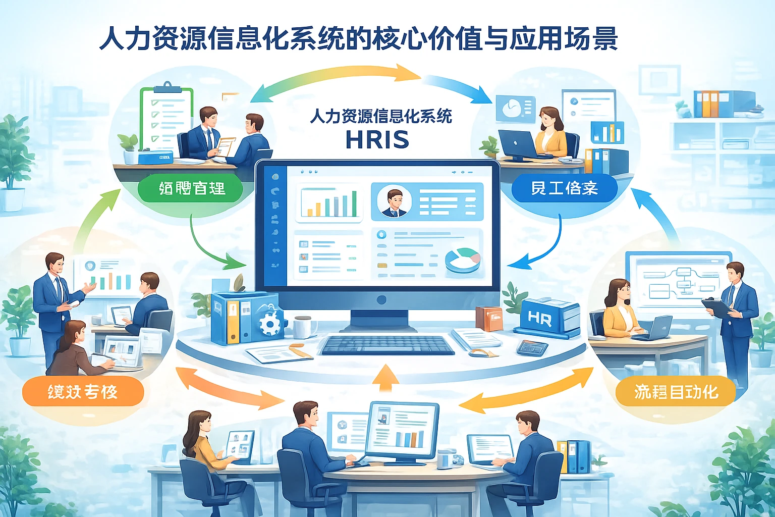 人力资源信息化系统的核心价值与应用场景