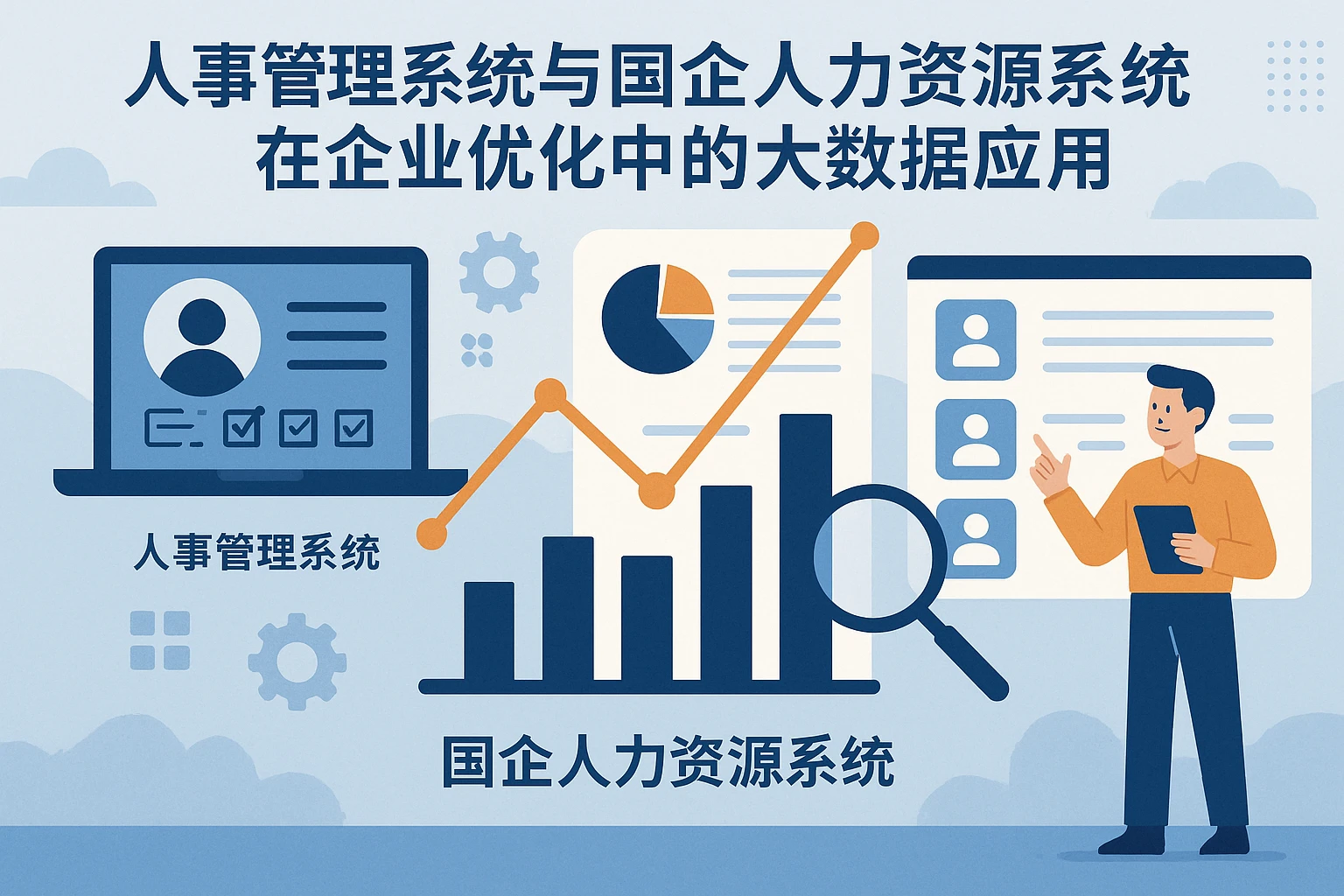人事管理系统与国企人力资源系统在企业优化中的大数据应用