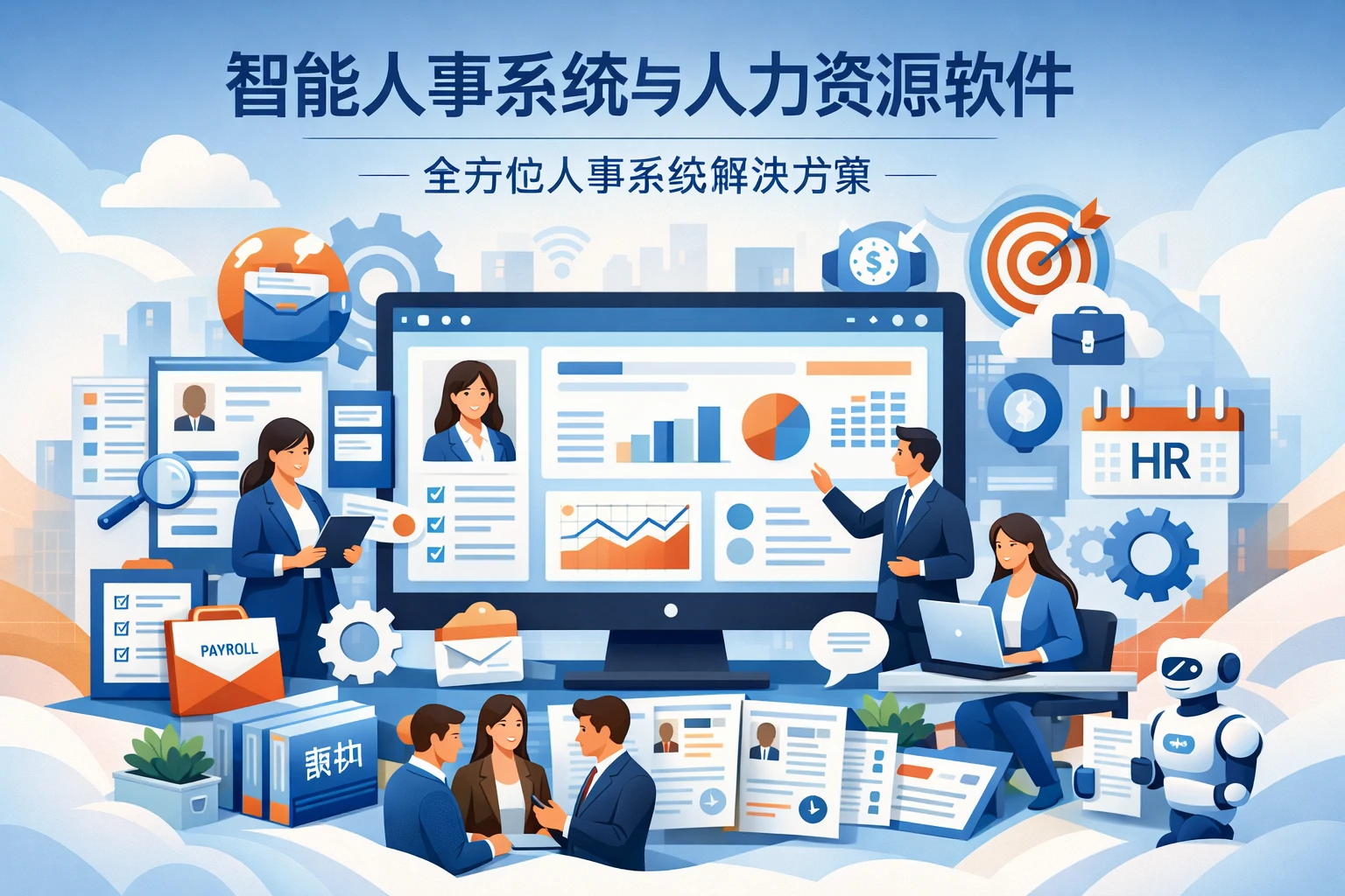 智能人事系统与人力资源软件：全方位人事系统解决方案