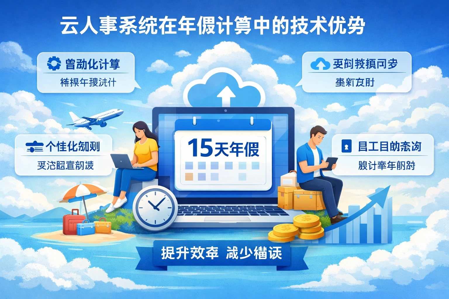 云人事系统在年假计算中的技术优势