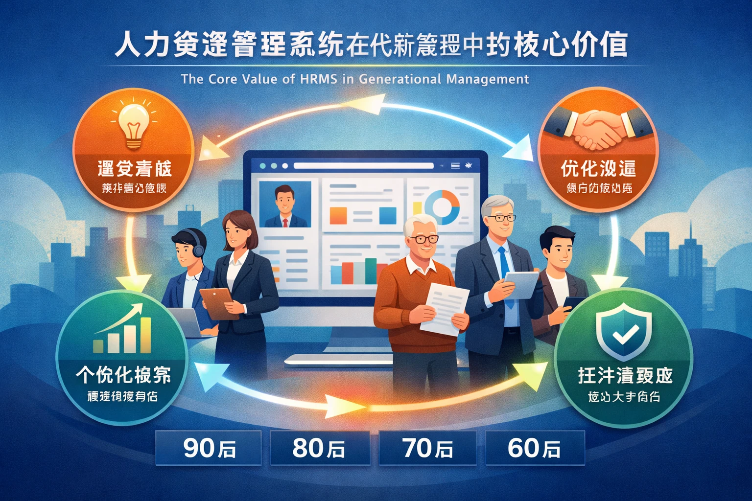 人力资源管理系统在代际管理中的核心价值