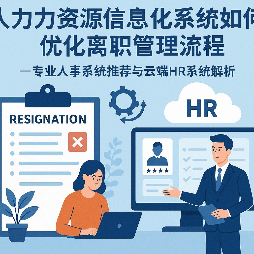 人力资源信息化系统如何优化离职管理流程 - 专业人事系统推荐与云端HR系统解析