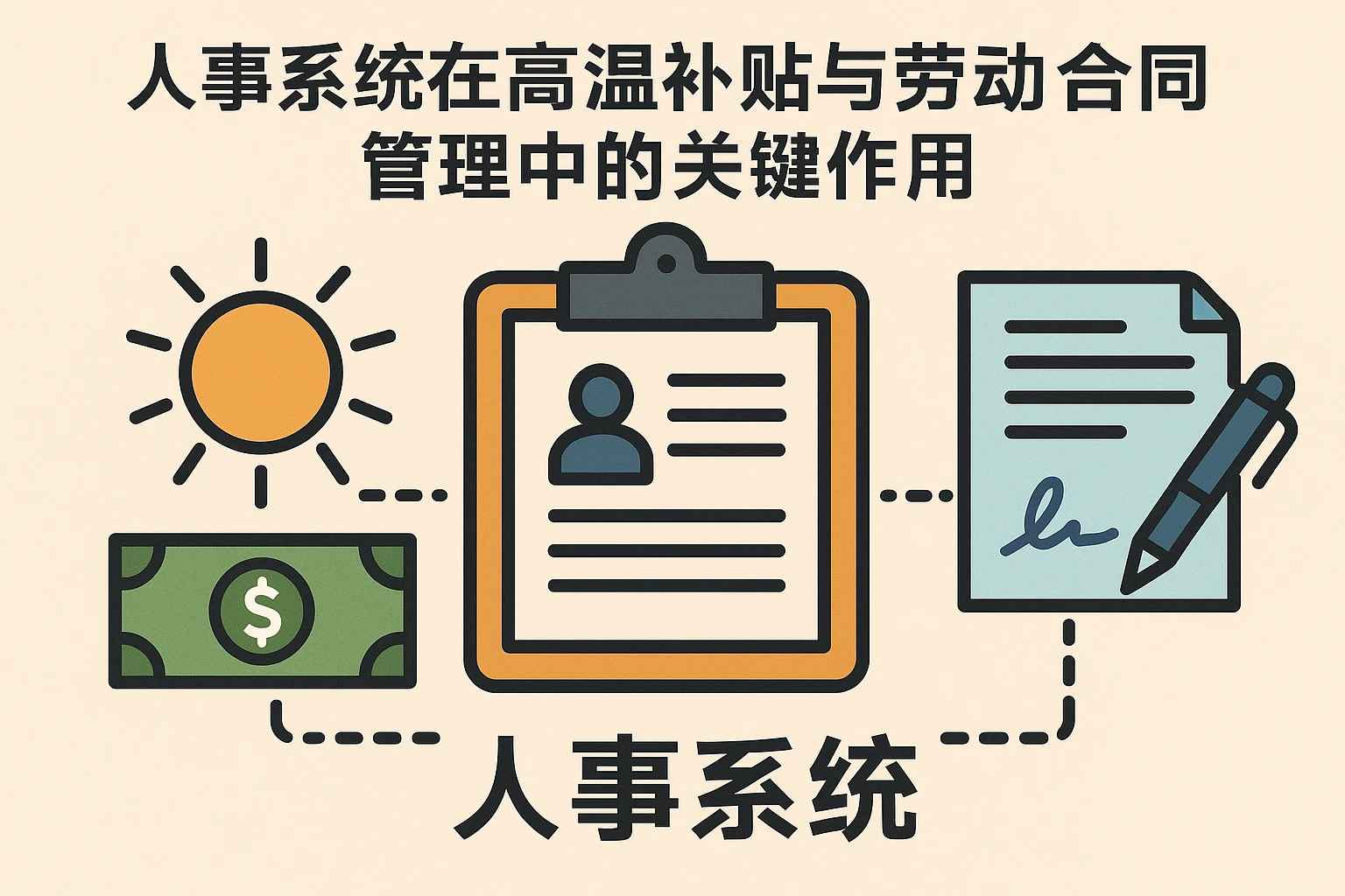 人事系统在高温补贴与劳动合同管理中的关键作用