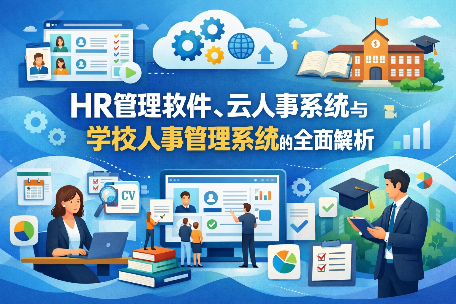 HR管理软件、云人事系统与学校人事管理系统的全面解析