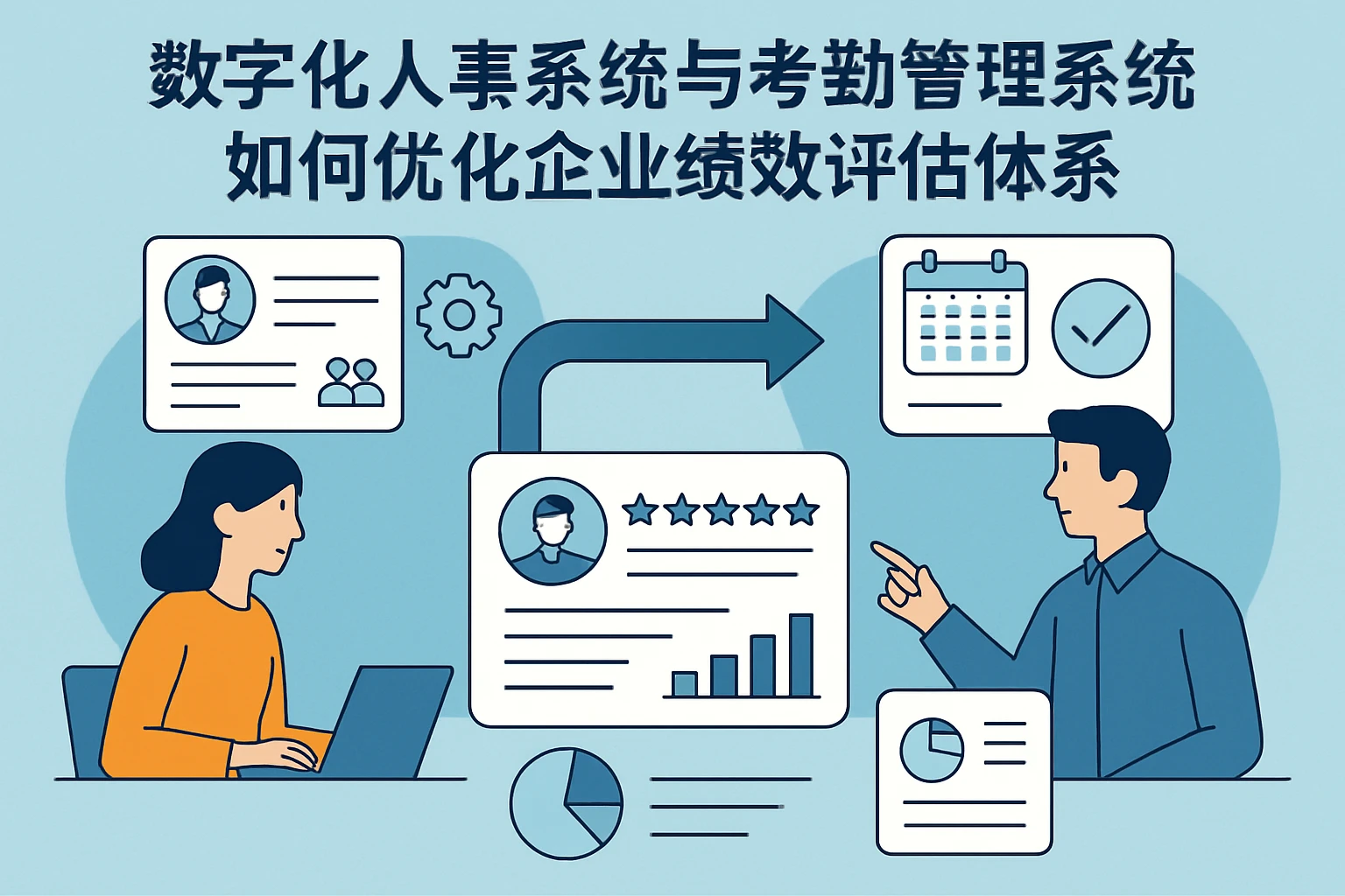 数字化人事系统与考勤管理系统如何优化企业绩效评估体系
