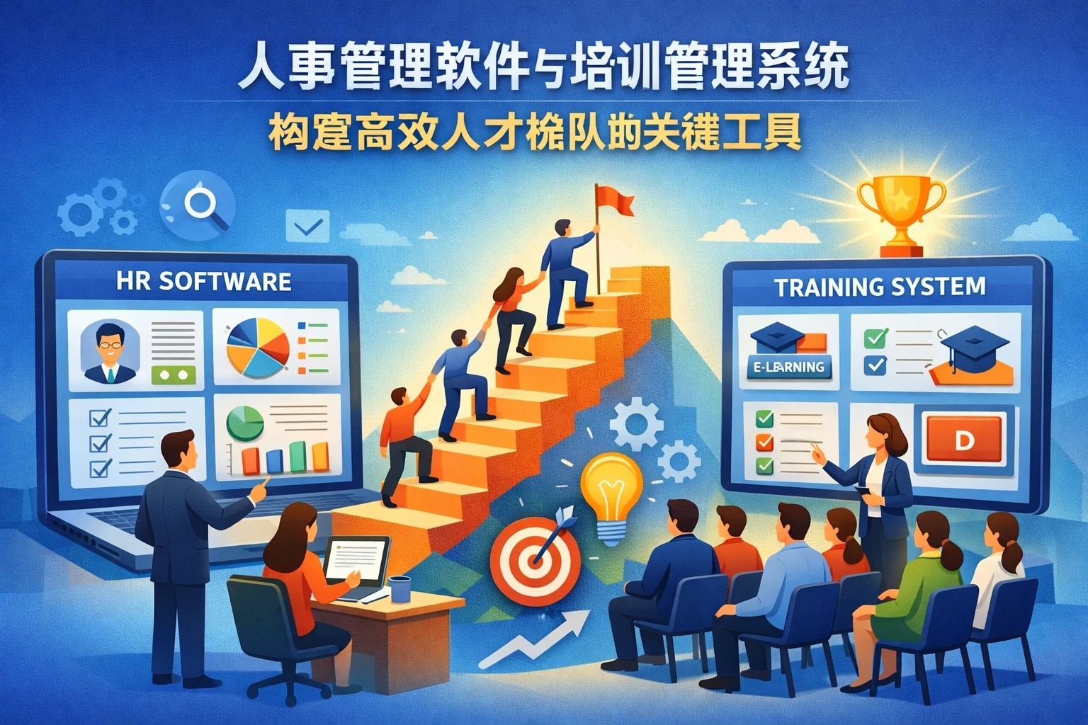 人事管理软件与培训管理系统：构建高效人才梯队的关键工具