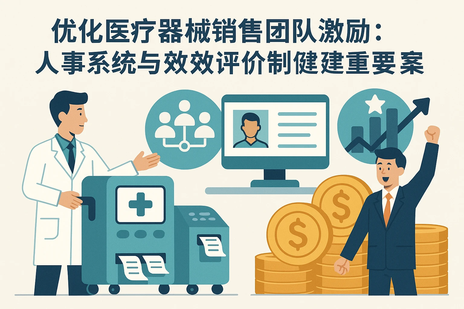优化医疗器械销售团队激励:人事系统与绩效考评系统的关键作用与推荐方案
