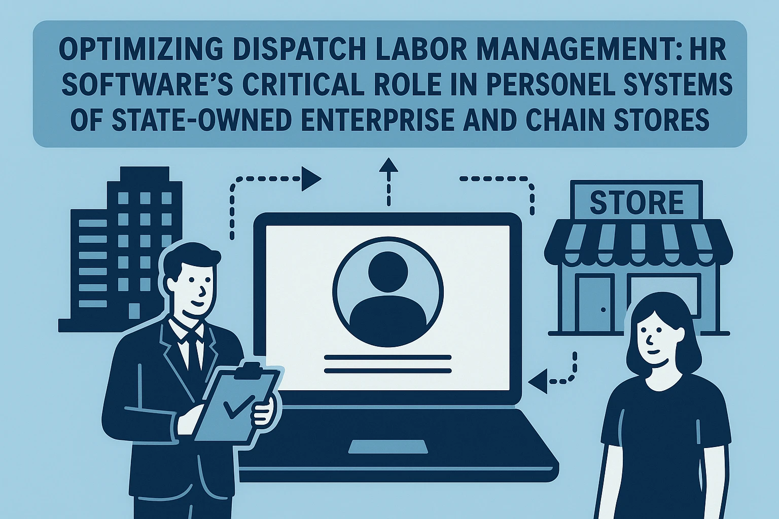 优化派遣用工管理：人力资源软件在国企与连锁门店人事系统中的关键作用