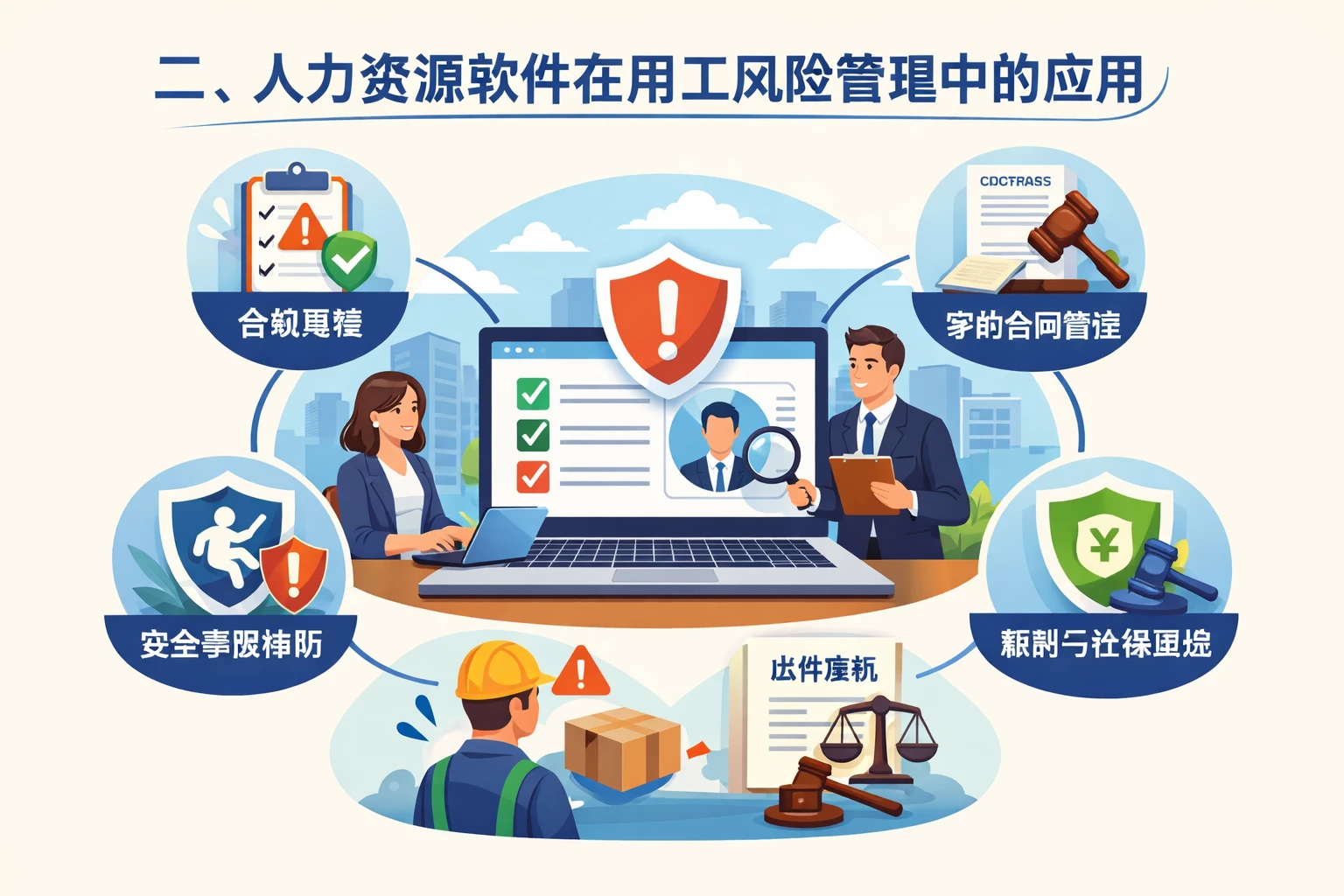 二、人力资源软件在用工风险管理中的应用
