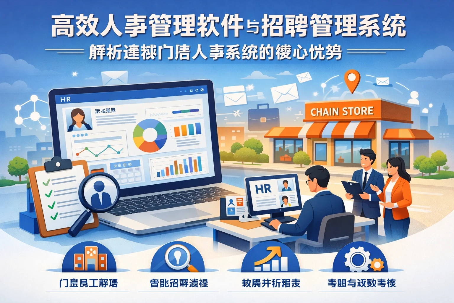 高效人事管理软件与招聘管理系统：解析连锁门店人事系统的核心优势