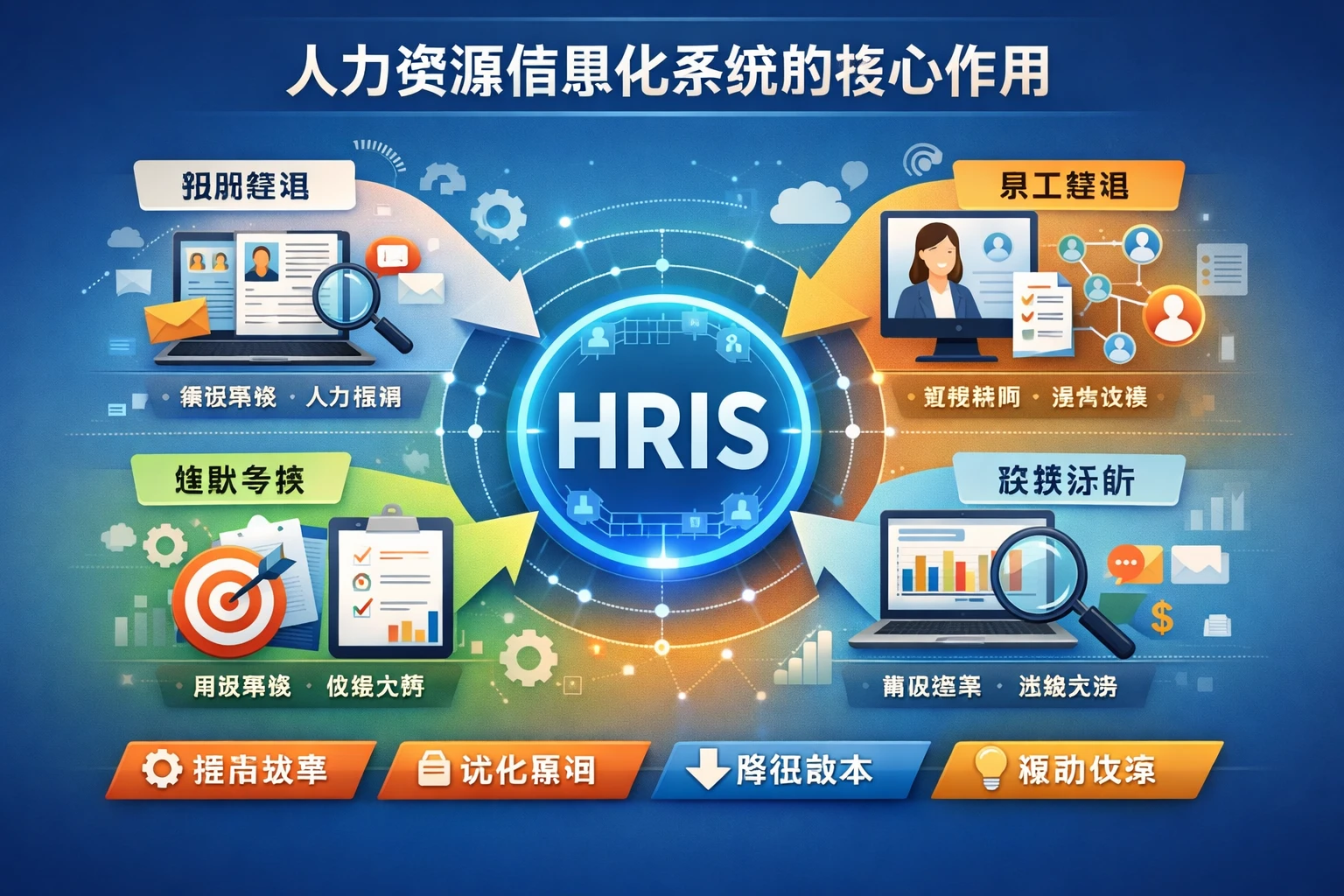 人力资源信息化系统的核心作用
