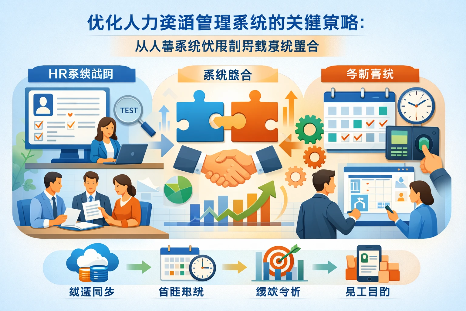优化人力资源管理系统的关键策略:从人事系统试用到考勤系统整合