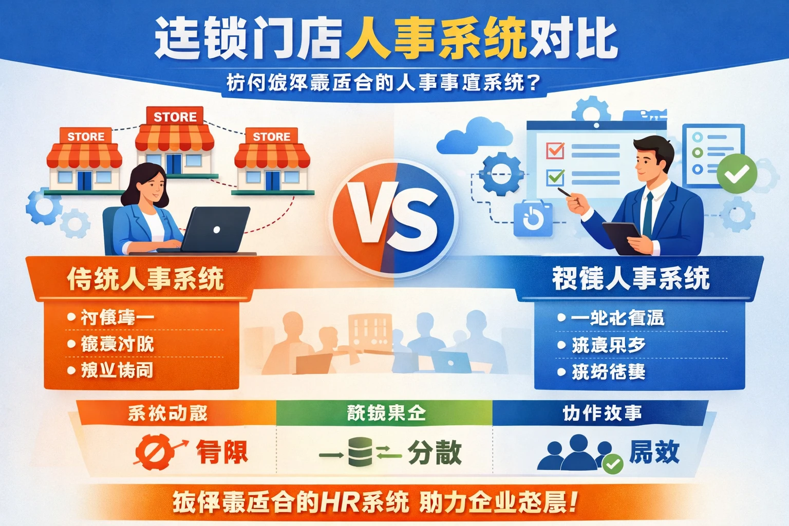 连锁门店人事系统对比：如何选择最适合的人事管理系统