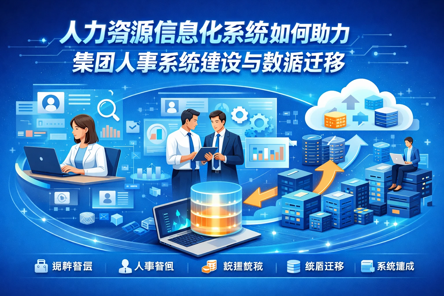 人力资源信息化系统如何助力集团人事系统建设与数据迁移
