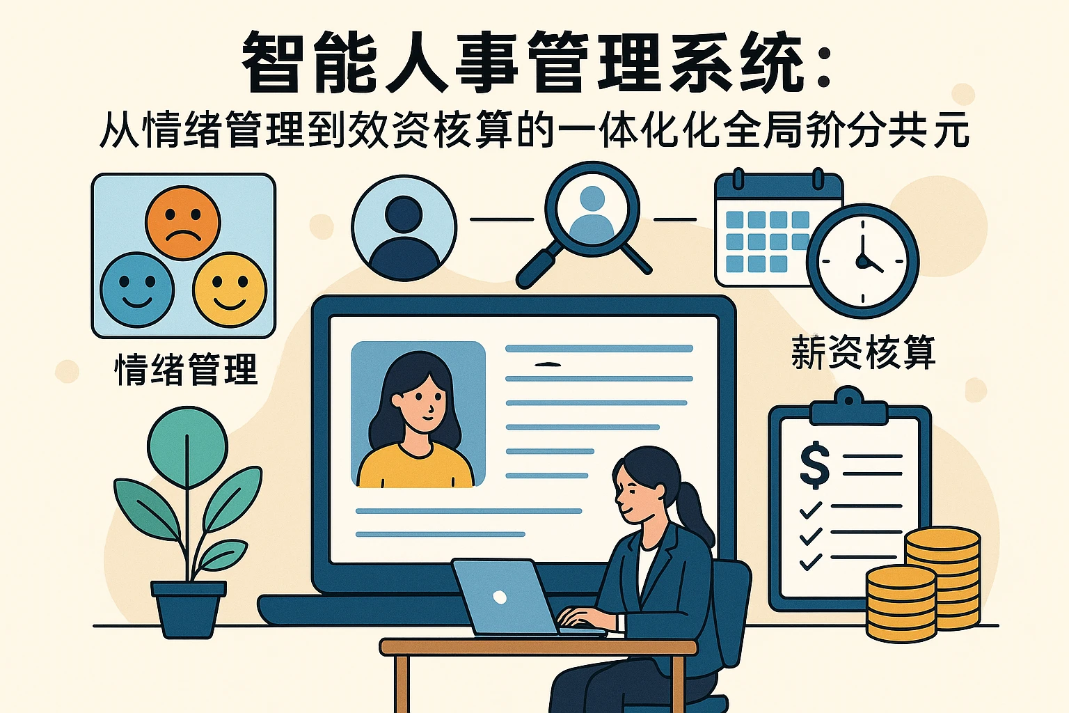 智能人事管理系统：从情绪管理到薪资核算的一体化解决方案