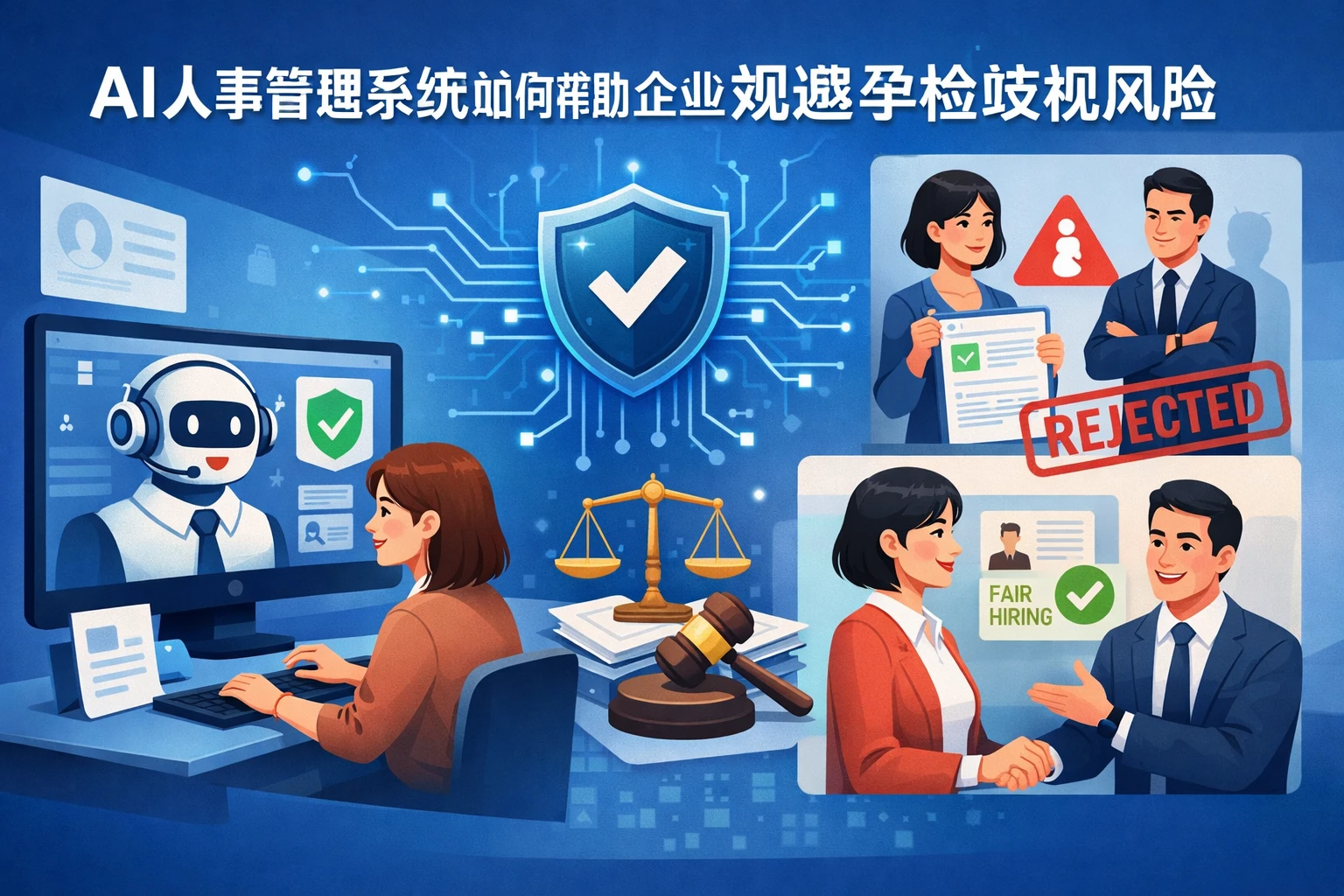 AI人事管理系统如何帮助企业规避孕检歧视风险