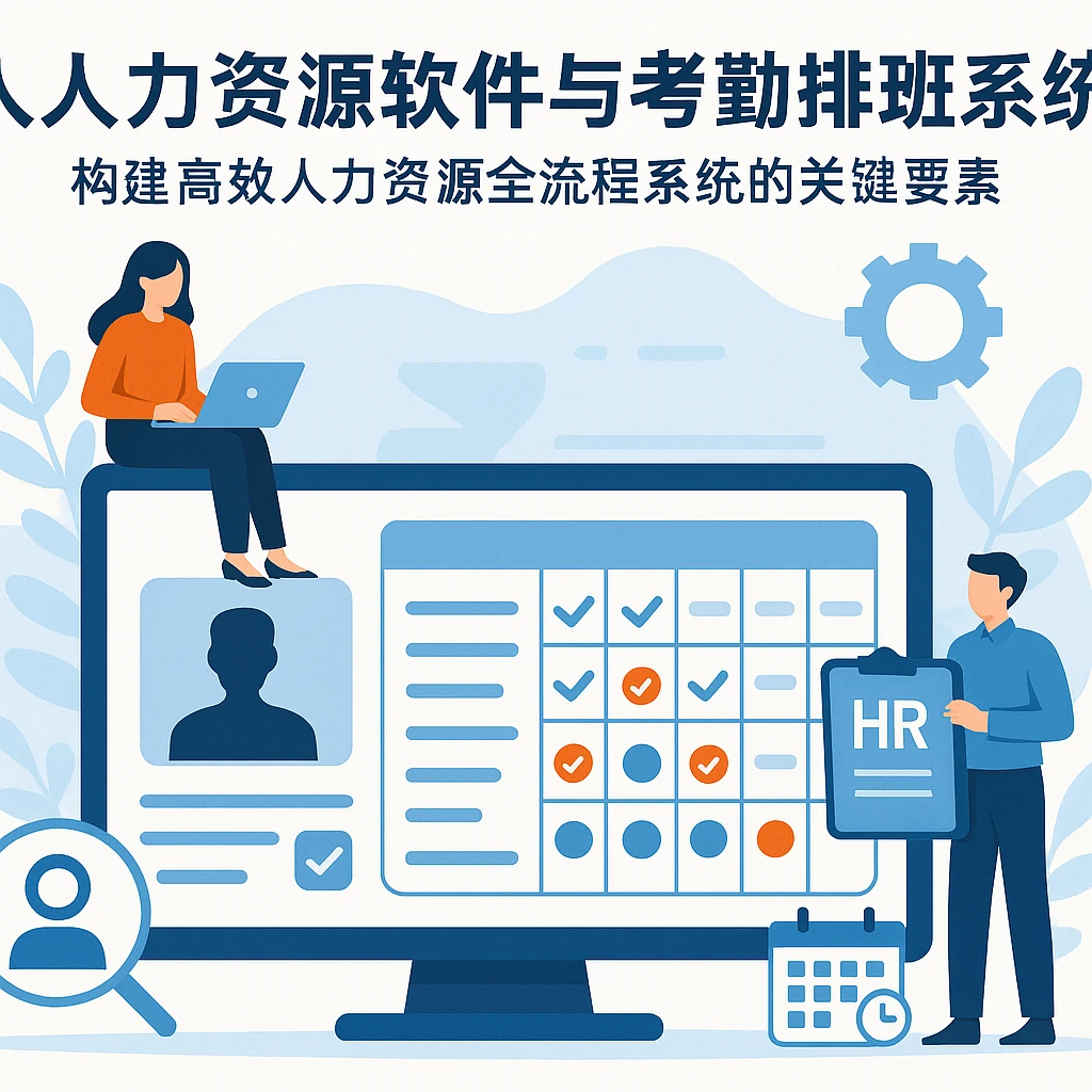 人力资源软件与考勤排班系统：构建高效人力资源全流程系统的关键要素