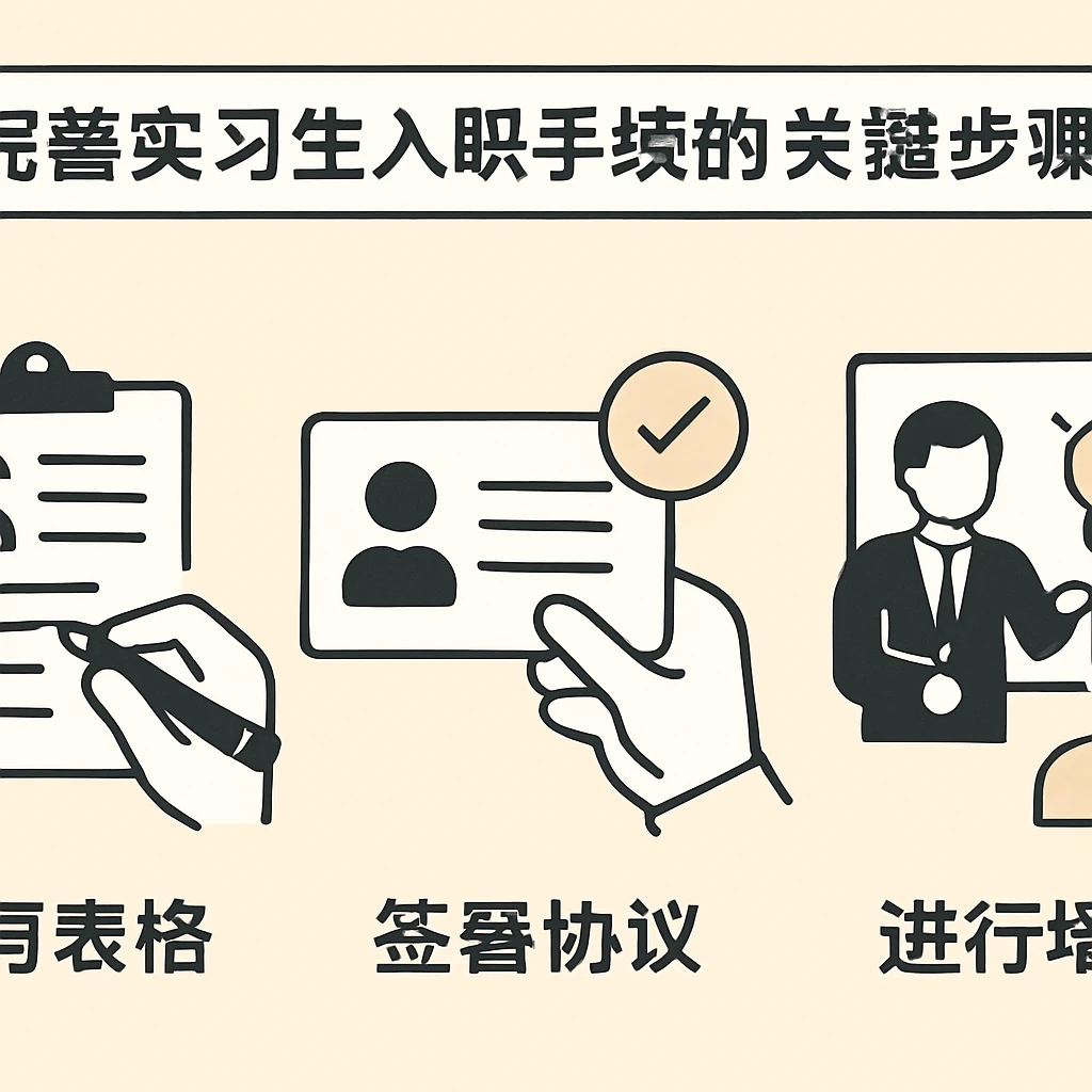 完善实习生入职手续的关键步骤