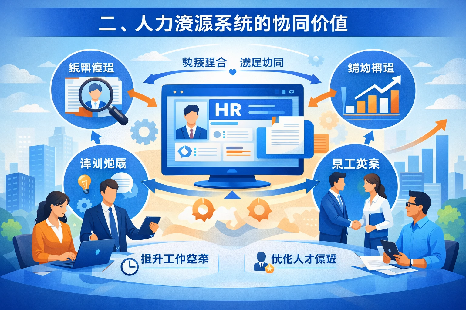 二、人力资源系统的协同价值