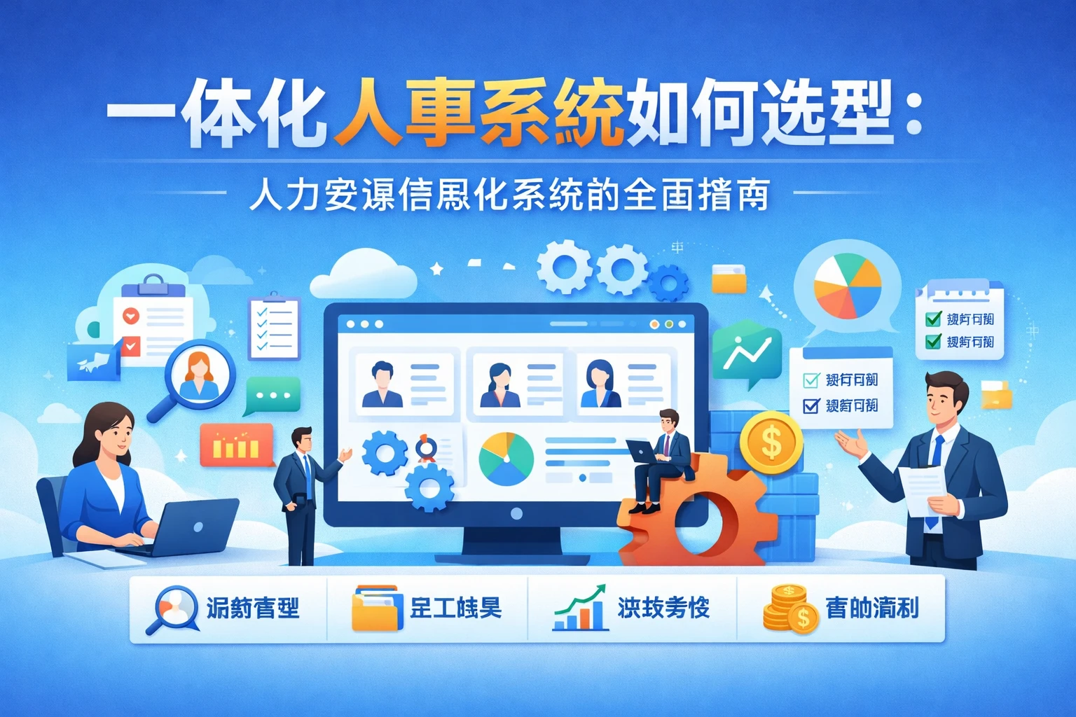 一体化人事系统如何选型：人力资源信息化系统的全面指南