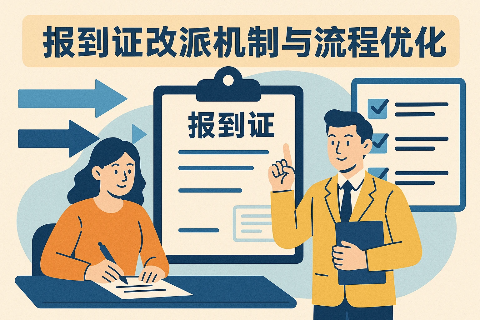 报到证改派机制与流程优化